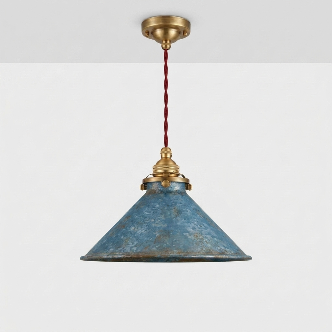 Compact Cone Pendant Light for Focused Glow