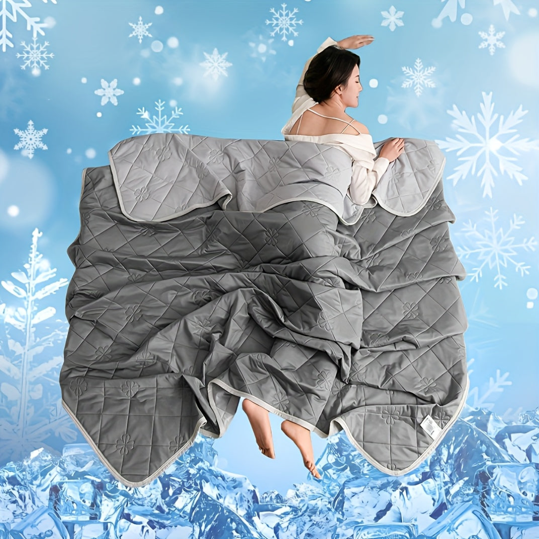 Cooling Embossed Quilt for Restful Summer Sleep