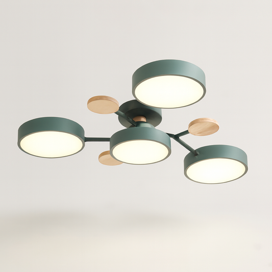 Luz de techo LED minimalista – brillo que ahorra espacio