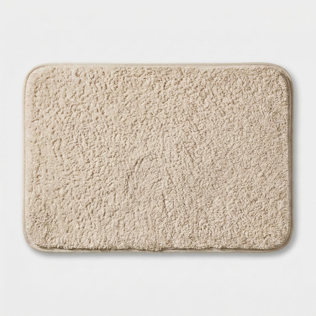 Quick-Dry Bath Mat for Cozy, Steady Footing