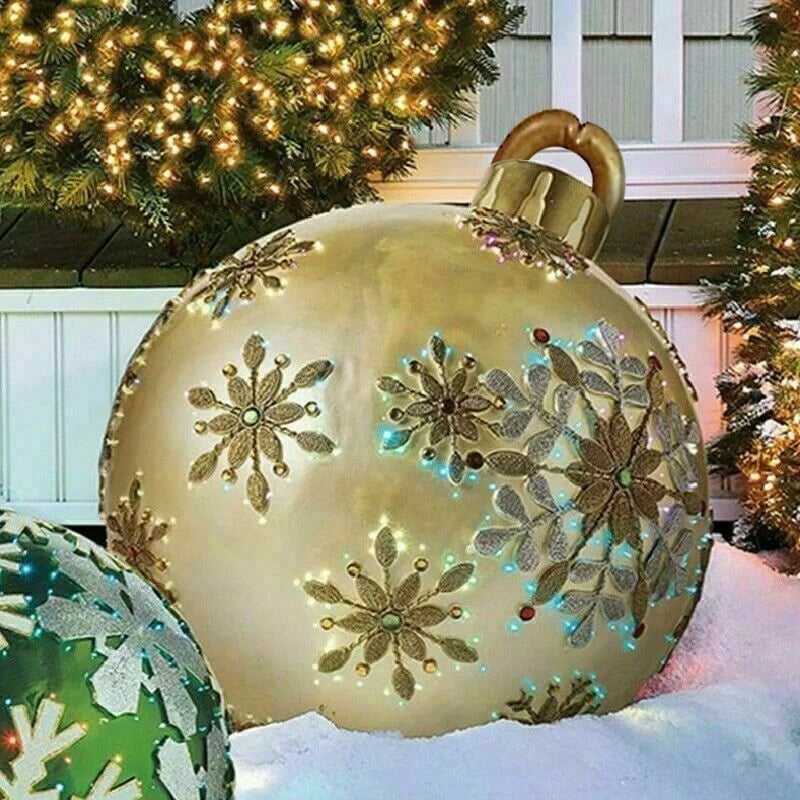 Inflatable Christmas Ornament for Easy Holiday Cheer