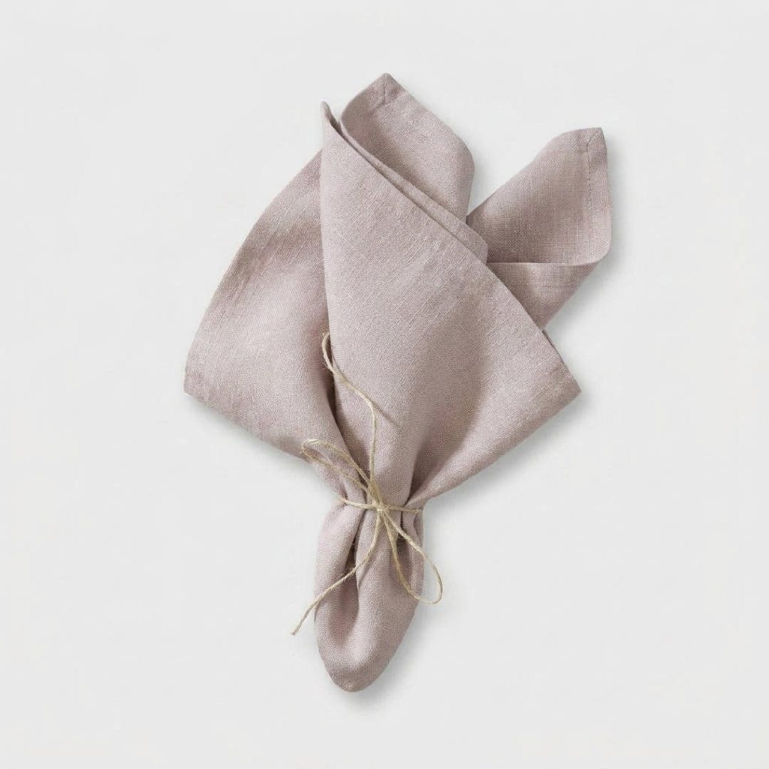 French Linen Napkin Set for Effortless Dining