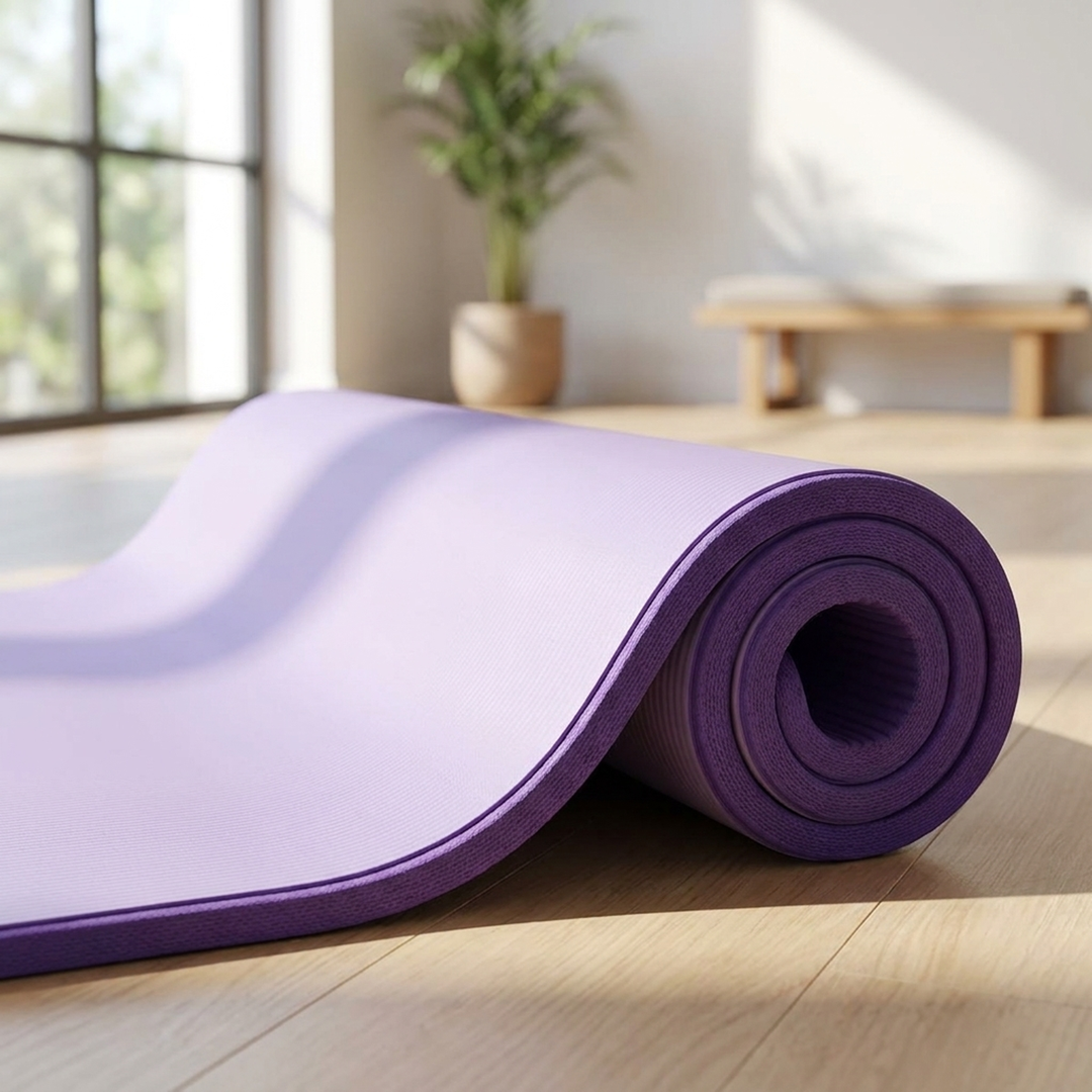 Padded Yoga Mat for Steady Home Workouts