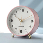 Nordic Silent Desk Clock for Peaceful Spaces