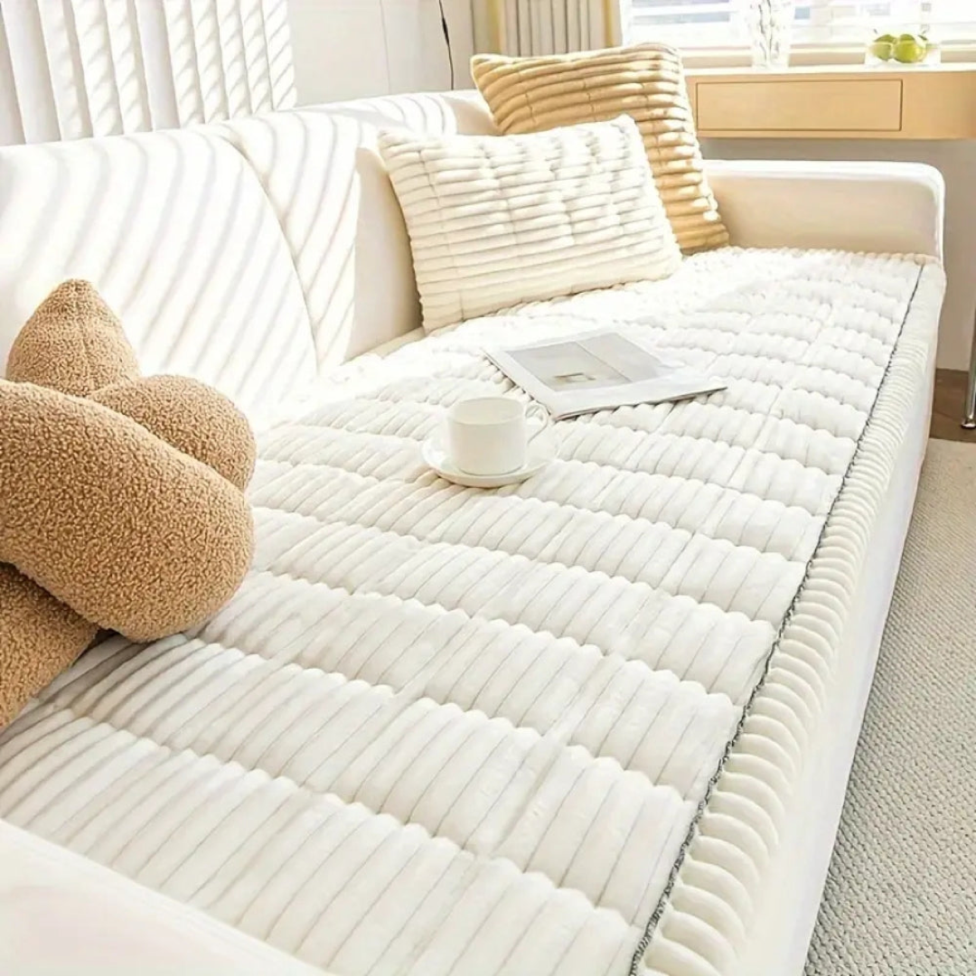 Plush Sofa Protector for Cozy Pet-Friendly Comfort