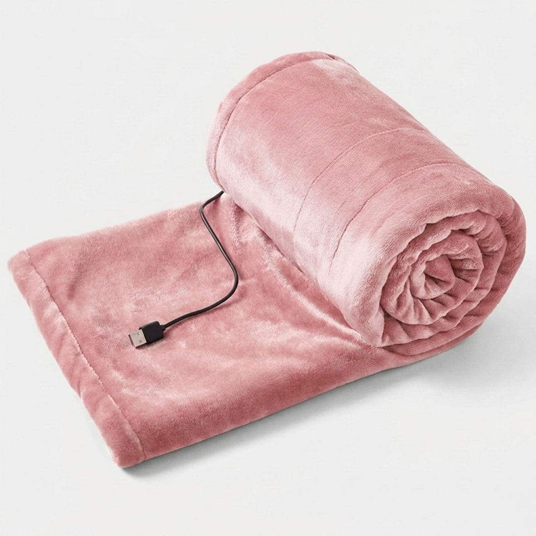 USB Heated Blanket – Three Cozy Heat Levels