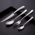 Textured Cutlery Set for Effortless Table Style