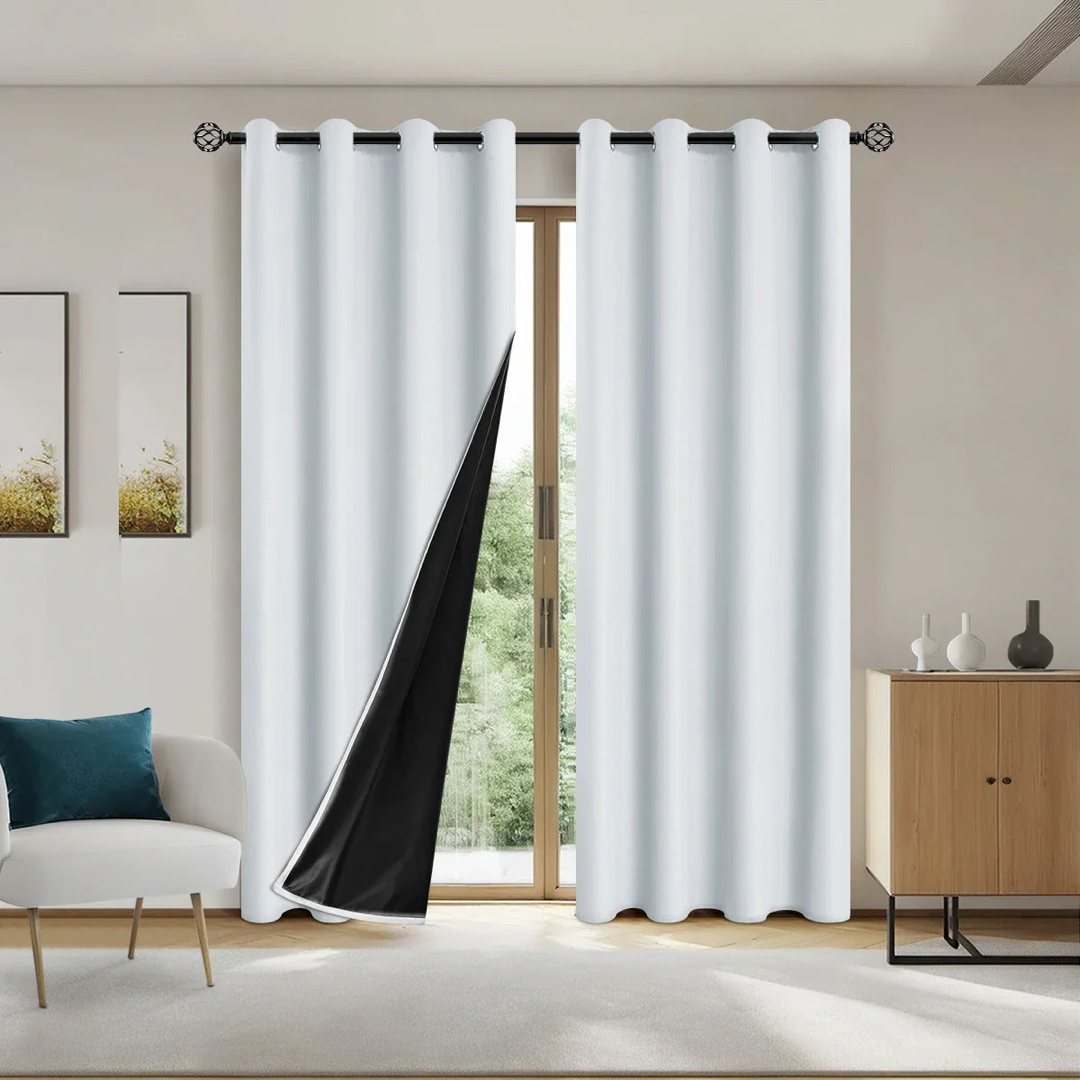 Grommet Blackout Curtains for Restful Rooms