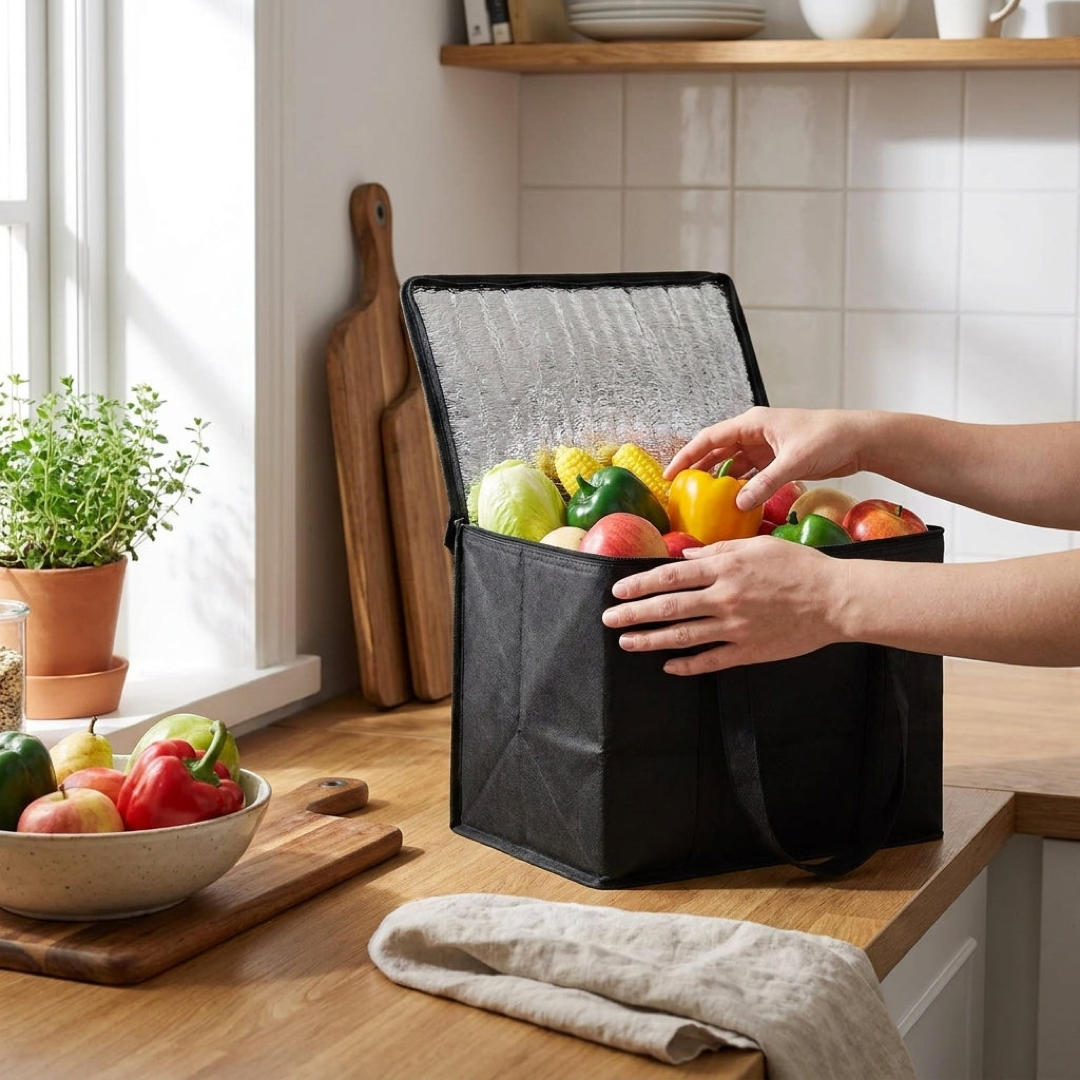 Extra-Large Insulated Tote for Lasting Freshness