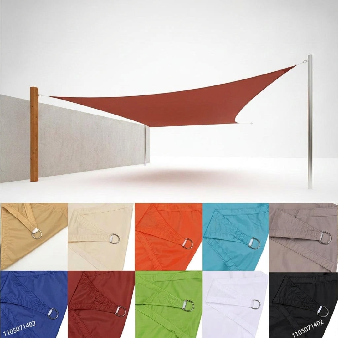 Water-Resistant Sun Sail for Cooler Patios