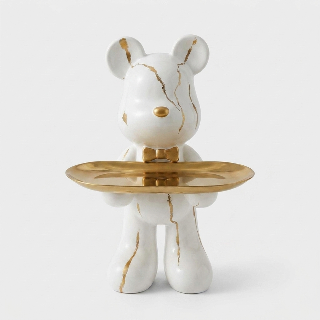 Graffiti Bear Catchall Keeps Essentials Handy