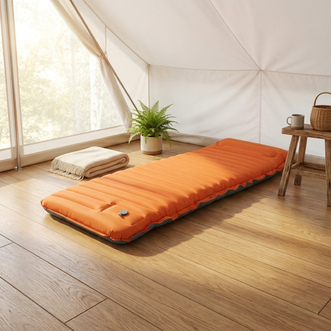 Self-Inflating Camp Mat for Restful Sleep