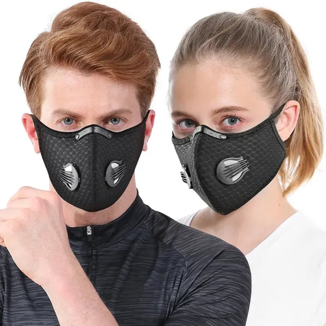 Adjustable Carbon Filter Mask for Dusty Tasks