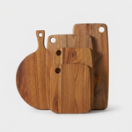 Reversible Acacia Board for Prep and Serving