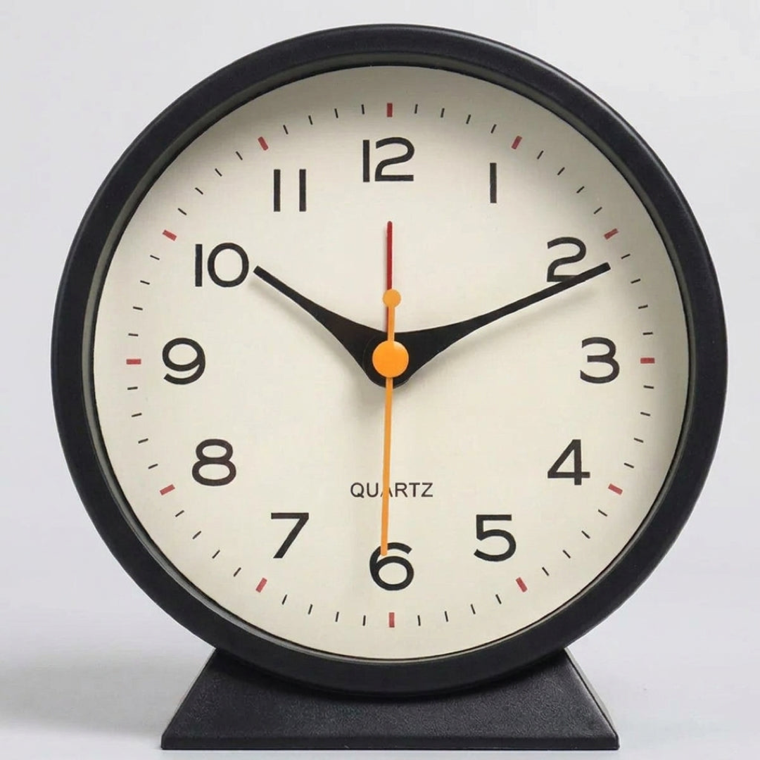 Silent Sweep Alarm Clock for Peaceful Sleep