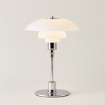 Sculptural Table Lamp for Adjustable Warmth