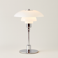 Sculptural Table Lamp for Adjustable Warmth