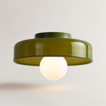 Nordic Glass Ceiling Light for Adjustable Ambiance