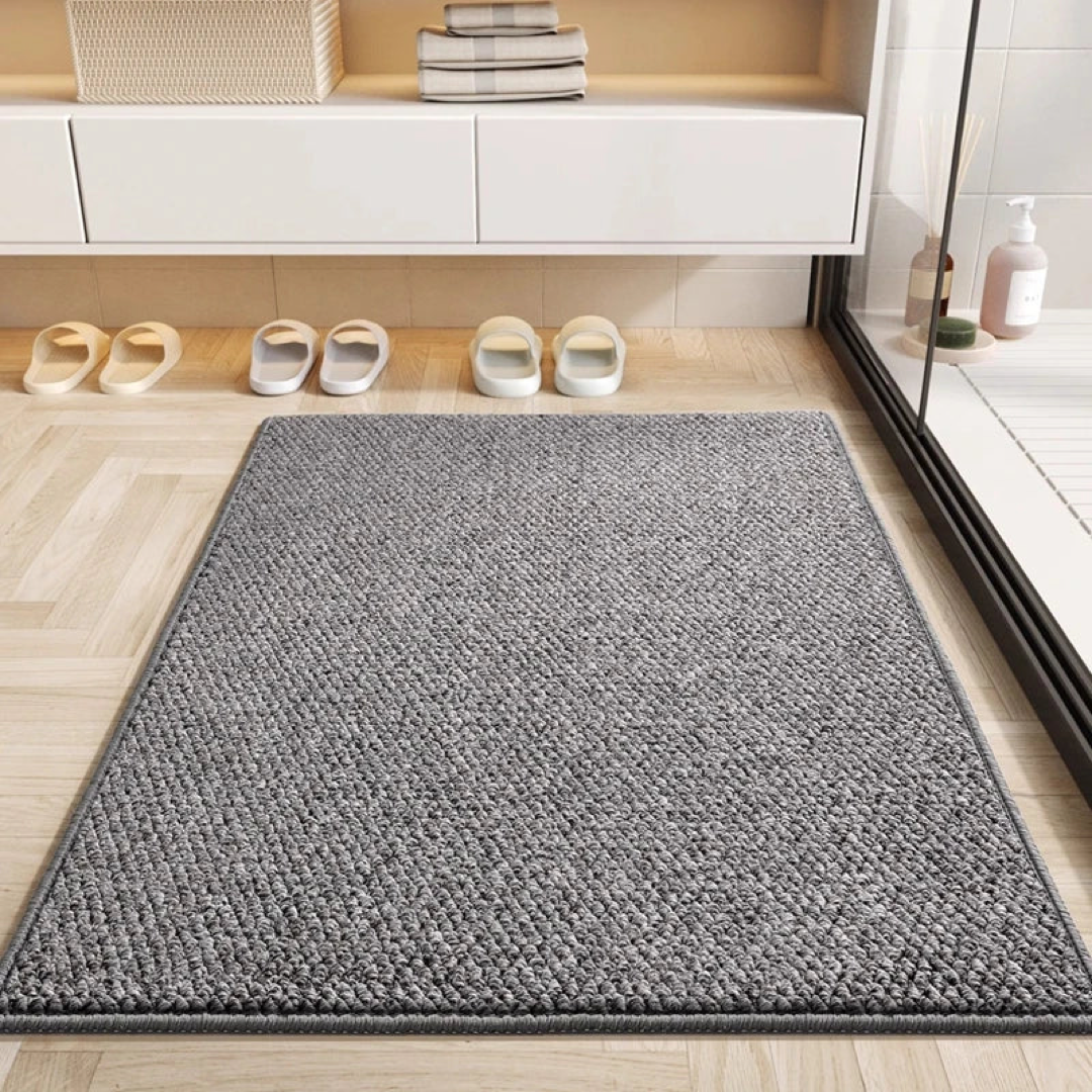 Geometric Entry Mat for Dry, Tidy Floors