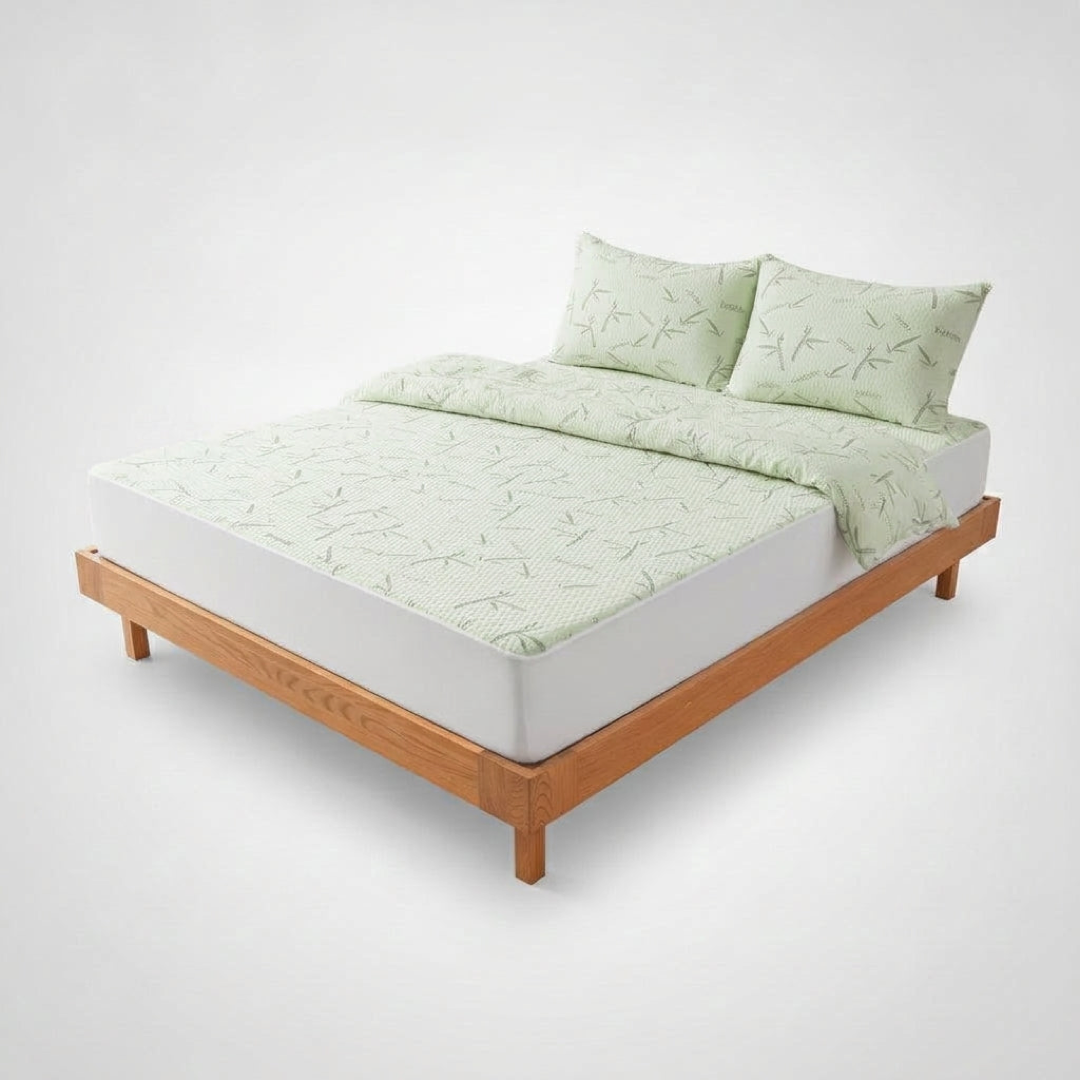 Cooling Bamboo Fitted Sheet for Deeper Sleep