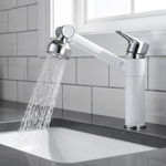 Swivel Spray Faucet for Total Sink Control