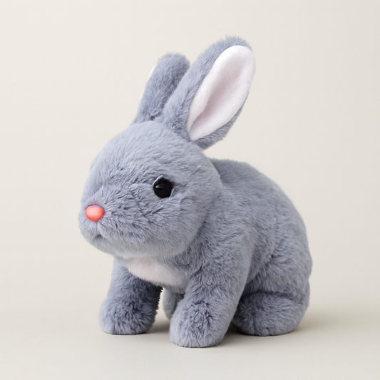 Hopping Plush Bunny for Engaging Play