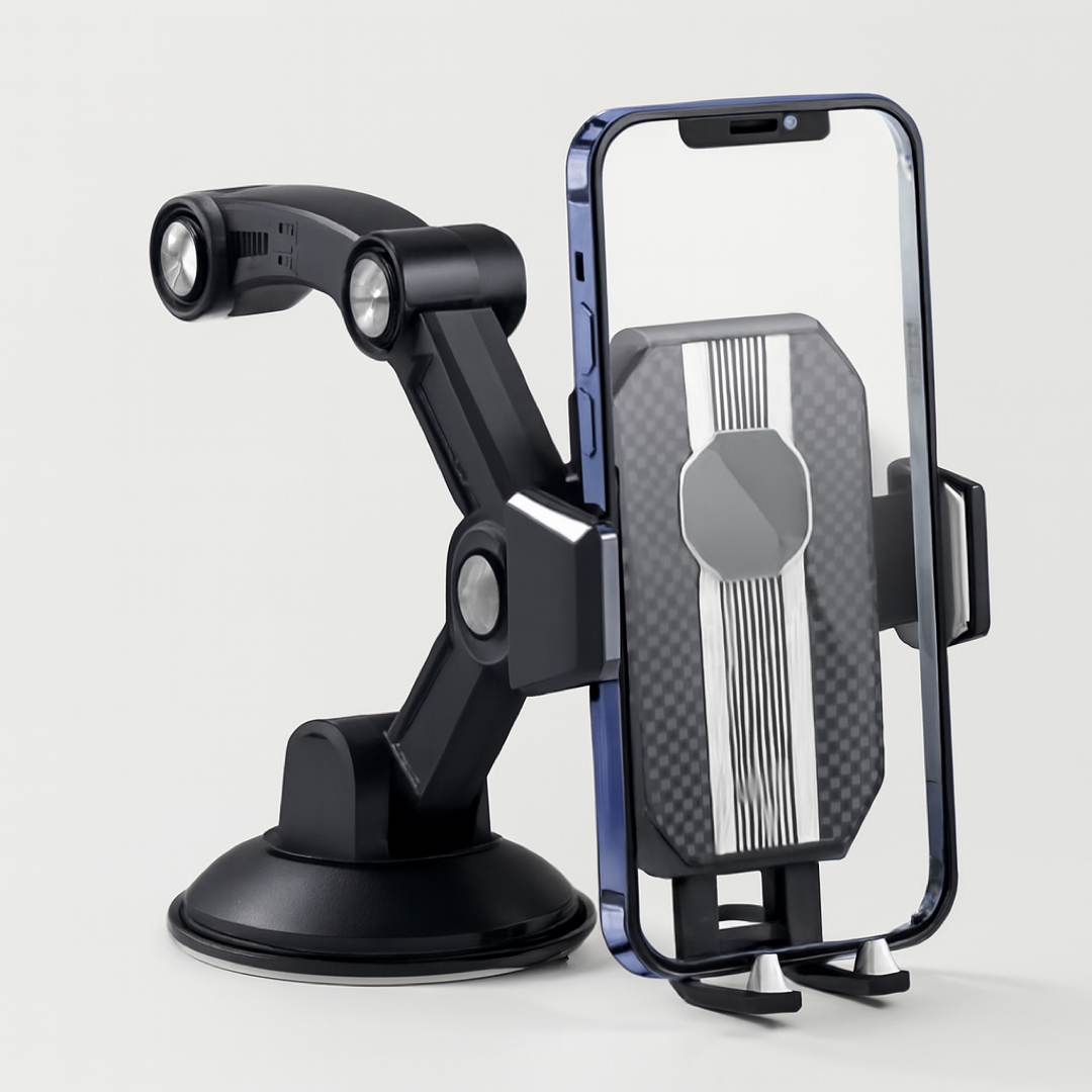 360° Suction Car Phone Mount for Safer Driving