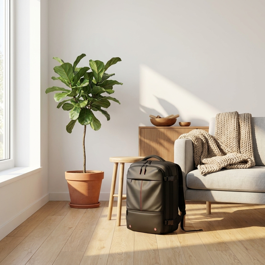 Compressible Laptop Backpack for Easier Packing