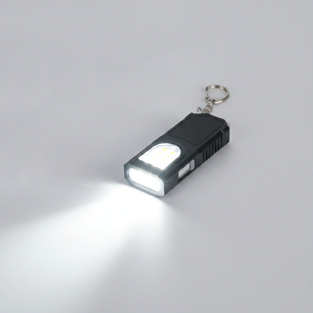 Rechargeable Clip-On Pocket Light for Hands-Free Use
