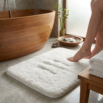 Plush Bath Mat for Softer Steps