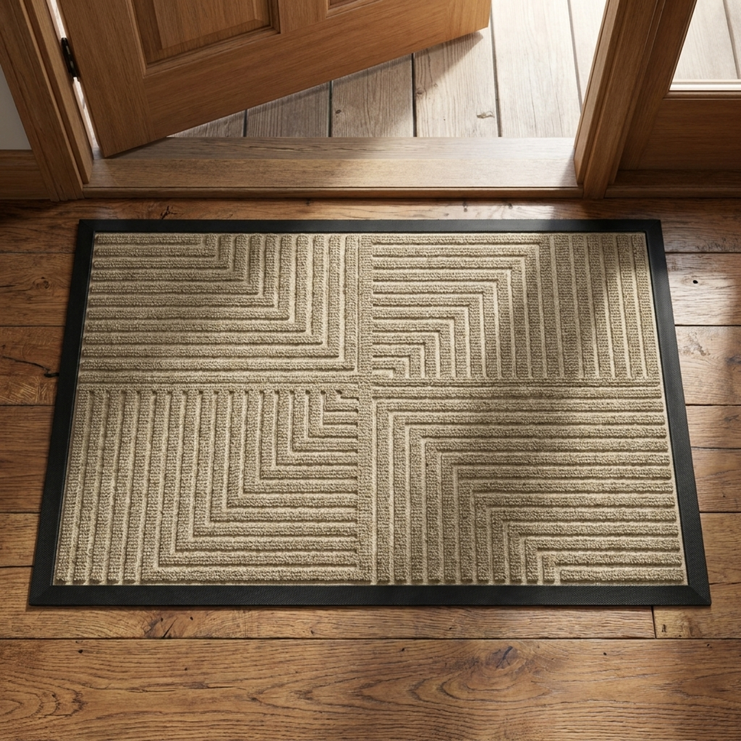 Dirt-Trapping Entry Mat for Cleaner Floors