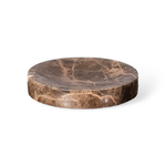 Dark Marble Vanity Set for Clutter-Free Countertops