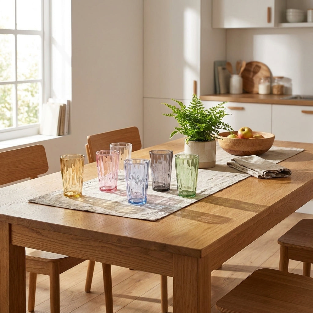 Shatterproof Acrylic Tumbler for Carefree Sipping