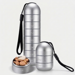 Modular Weekly Pill Case for Secure Carry
