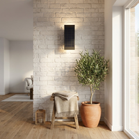 Up & Down Solar Wall Light for Dusk-to-Dawn Glow