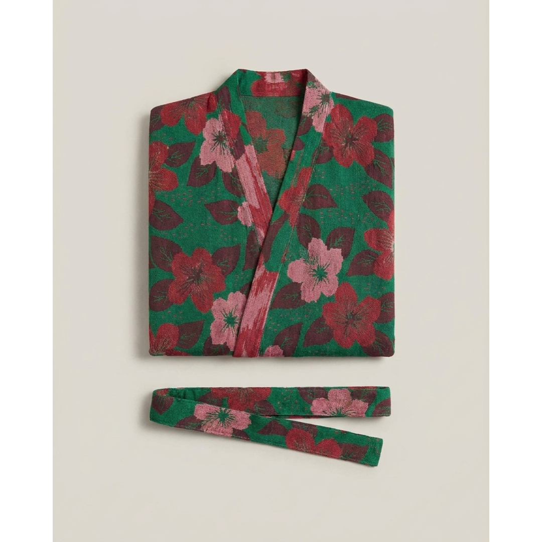 Reversible Cotton Kimono Robe for Easy Lounging