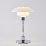Sculptural Table Lamp for Adjustable Warmth