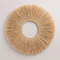 Natural Jute Wall Fringe for Warmth and Texture