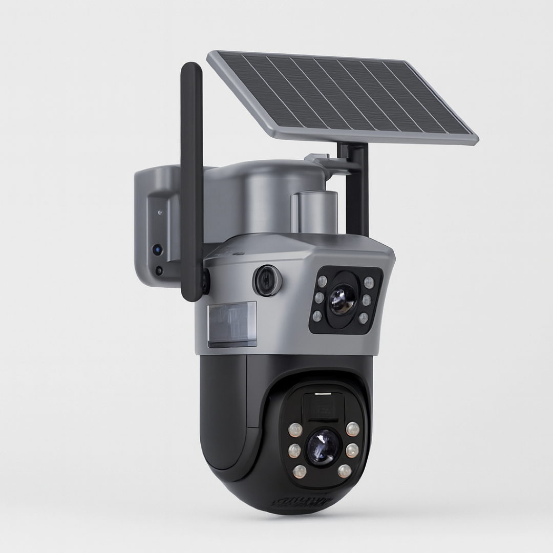 Solar 4K Security Camera for All-Around Monitoring