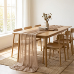 Sheer Table Runner for Effortless Event Styling