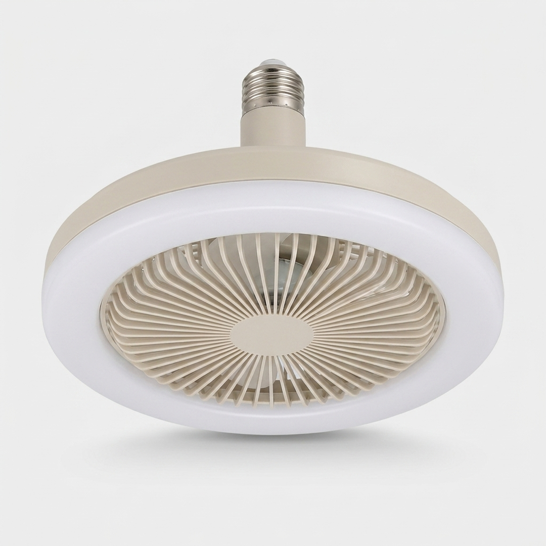 Socket Fan Light for Effortless Room Comfort