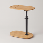 Adjustable Bamboo Bath Stand for Easy Reach