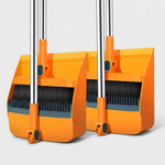 Pivoting Broom & Dustpan Set for Corner Reach