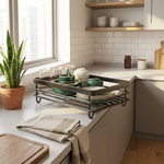 Collapsible Dish Drainer for Clutter-Free Counters