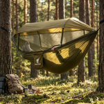 All-Weather Camping Hammock for Protected Rest