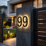 Personalized LED Address Numbers for Easy Visibility