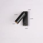 Adjustable LED Wall Light for Clutter-Free Reading
