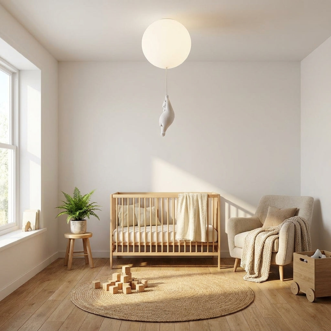 Hot Air Balloon Ceiling Light for Playful Rooms