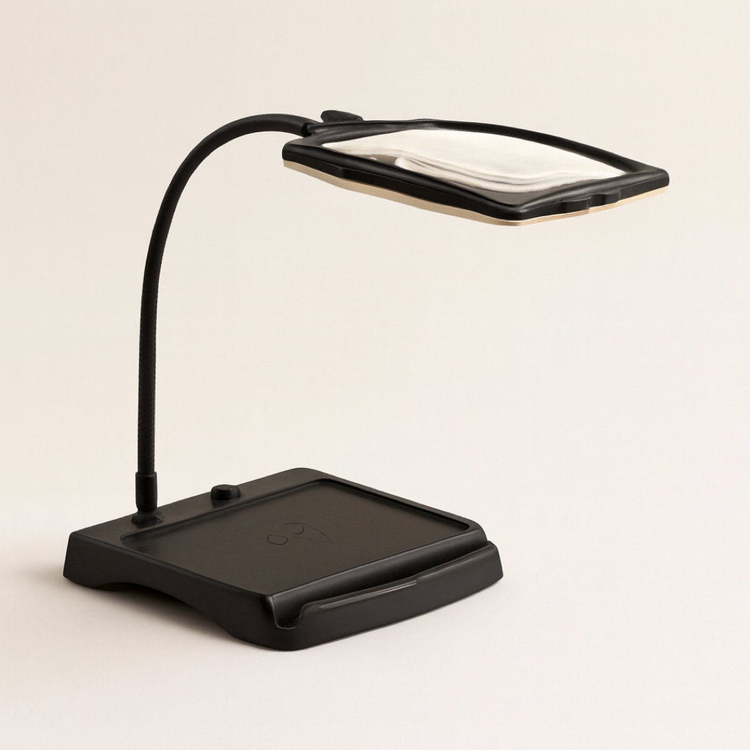 LED Desk Magnifier for Precision Work