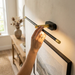 Dual-Tone LED Wall Sconce for Warm Ambience